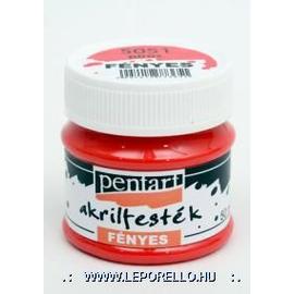 ACRYLFESTÉK 50ml fényes Pentart  00736... (narancs, 1933)