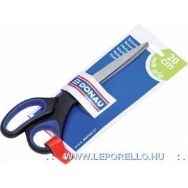 *26557 OLLÓ 20cm DONAU Soft Grip fekete-kék