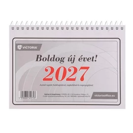 *27371 NAPTÁR asztali  23 Victoria-2027