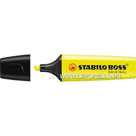 SZÖVEGKIEMELŐ STABILO "BOSS original" citromsárga