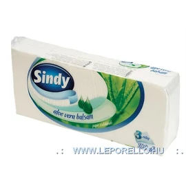 PZSEBKENDŐ 100 Sindy 3rét. aloe vera/kamilla/jázmin/classic/