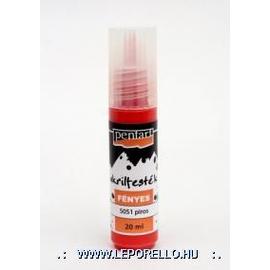 ACRYLFESTÉK 20ml fényes Pentart (fekete, 122)