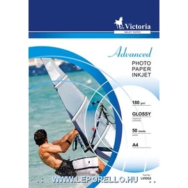 *28684 FOTÓPAPIR A4 Victoria Advanced 180gr. magasfényű 50ív/dob