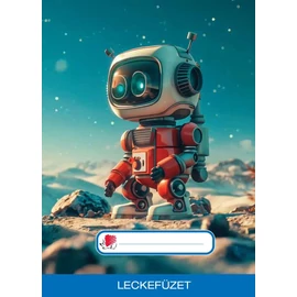 *29087-001 LECKEFÜZET A5 SÜNI  mintás (Robot, 7500085031)