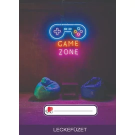 *29087-004 LECKEFÜZET A5 SÜNI  mintás (Game Zone, 7500085027)