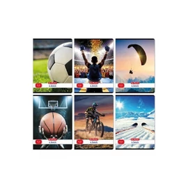 *29123 FÜZET A4 HERLITZ vonalas 81-32 Sport