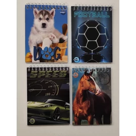 *29700 NOTESZ spirál A7 T-CREATIV 50lap #= mintás