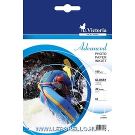 *30857 FOTÓPAPÍR A6 VICTORIA 10*15 180gr. "Advanced" magasfényű 20ív