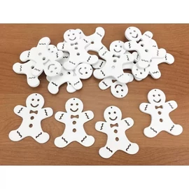 *31103 KAR. DEKOR fa mézi fehér áttört 5cm