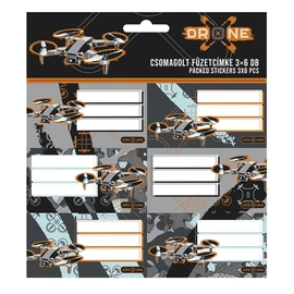 *32611-009 FÜZETCIMKE ARS UNA 3X6db=18db-os vegyes (Drone X, 15.20155)