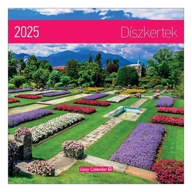 *33249 FALINAPTÁR 2025 kert Diszkertek Lizzy lemez 30*30cm