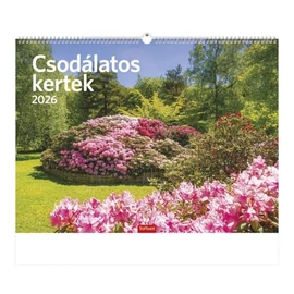 *33523 FALINAPTÁR 2026 Csodálatos kertek T093-25  42*31cm