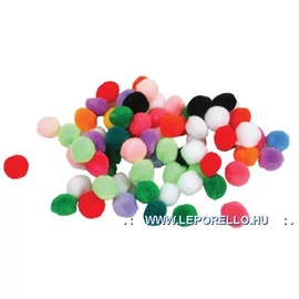 *34282 POM-POM dekor 30mm színes CRE ART 30db/csom