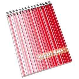 *35575 NOTESZ spirál A6 T-CREATIV =,# 50lap Notes