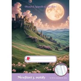 *38161-003 FÜZET Olvasónapló 3.oszt. SÜNI 12-32 mesefüzet (tájkép, 7500130009)