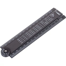 *38187 VONALZÓ egyenes DELI 30-15cm összecsukható