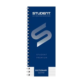 FÜZET szótár spirál Student Prémium  40l
