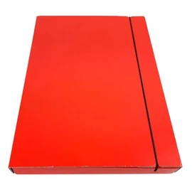 FÜZETBOX A4 FORTUNA 30mm egyszínű (piros, 02.0035304)
