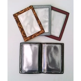 *40841 IGAZOLVÁNYTARTÓ VM ablakos 6 pótlappal