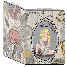 FÜZET A5 Elisa vonalas 40l kislányos