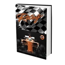 *43501 NAPLÓ A5 T-CREA mintás 48 lapos kockás keménytáblás