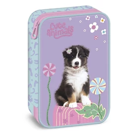 *43603-002 TOLLTARTÓ emeletes klapnis ARS UNA vegyes minta (Cute Animals-Aussie, 15.20343)