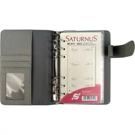 MENEDZSER gyűrűs kalendárium TT M-229 SATURNUS szürke-szürke
