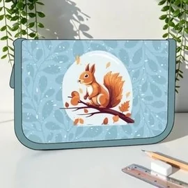 *45339-003 TOLLTARTÓ 2 klapnis NEBULO vegyes minták (Squirrel mókus, TT-KL-26-SQUIRREL)