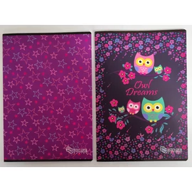 *45368 FÜZET A4 PULSE kockás 52l Boys/Girls