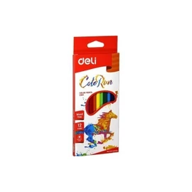 *45410 SZÍNESCERUZA 12 DELI háromszögű ColoRun