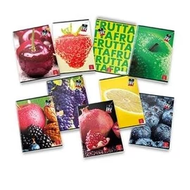 *45613 FÜZET A5 PIGNA vonalas 42lap Fruits