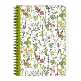 *45622 FÜZET spirál A4 ARGUS vonalas 80lap színregiszteres PP fed. perforált