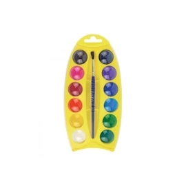 *45845 VÍZFESTÉK 12 PELIKÁN Junior+ecset