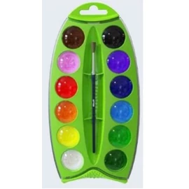 *45845 VÍZFESTÉK 12 PELIKÁN Junior+ecset