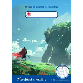 *46043-001 FÜZET Olvasónapló 4.oszt. SÜNI 21-32 mesefüzet (fiús, 7500130010)