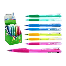 *47631 GTOLL FLEXOFICE műa. átlátszó színes test, kék tinta