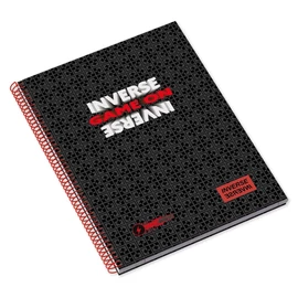 *47959 FÜZET spirál A4 Ambar = 80l  Inverse Teen II