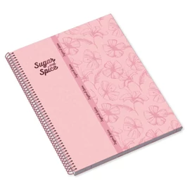 *47960 FÜZET spirál A4 Ambar # 80l  Sugar&amp;Spice