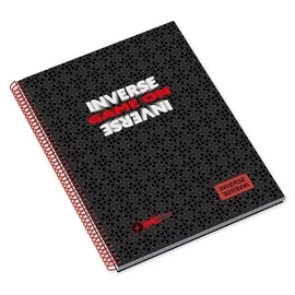 *47964 FÜZET spirál A4 Ambar # 80l  Inverse Teen II