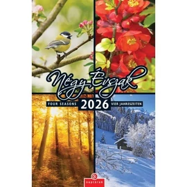 *48317 FALINAPTÁR 2026 Négy évszak CSG spirálozott FN087  21*32cm