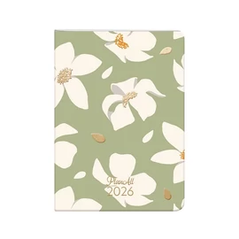 *48332 ZSEBNAPTÁR 2026 heti B6 tűzött álló Lizzy aranyozott PlanAll Compact