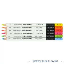 *48807 CERUZA ASTRA-3411 Neon piros szövegkiemelő