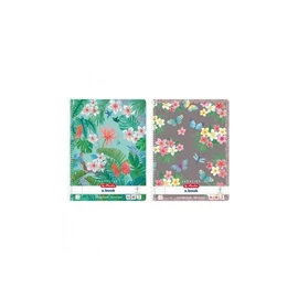 *49469 FÜZET spirál A4 HERLITZ vonalas 80l lyukasztott Ladylike