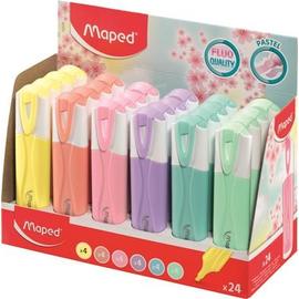 *49685 SZÖVEGKIEMELŐ MAPED "Fluo Peps Quality pasztell" színek