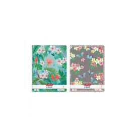 *49979 FÜZET spirál A4 HERLITZ kockás 80l lyukasztott Ladylike