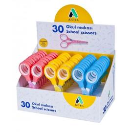 *50125 OLLÓ 13cm ADEL mintás  kerekített végű  2145711