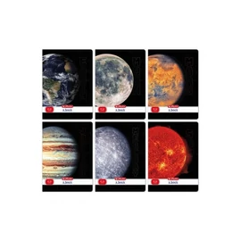 *50323 FÜZET A4 HERLITZ vonalas 81-32 Galactic