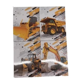 *50417 NOTESZ A6 ARGUS vegyes minta vonalas   1111-