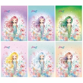 *50417 NOTESZ A6 ARGUS vegyes minta vonalas   1111-