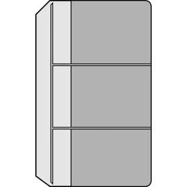 *51057 NAPTÁR betét SATURNUS M335 névjegytartó 3db/cs.